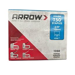Arrow T50 Staples 10mm (1250) 506