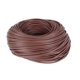 Centaur 4mm PVC Brown Sleeving (100m Hank)