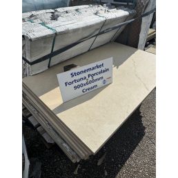 Stonemarket Fortuna Porcelain 900 x 600mm Cream