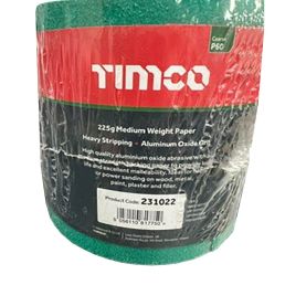 TIMCO Sandpaper Roll Green P60 115mm x 10m