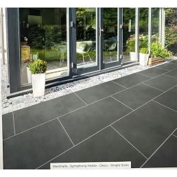 Marshalls Symphony Matte Graphite 1000x500x20mm Porcelain - 17.82M² Pack