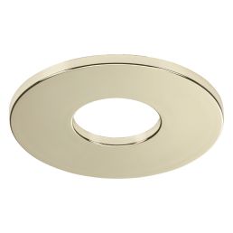 Knightsbridge Polished Brass Bezel for CFR5 LED Downlights CFRPC