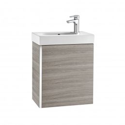Mini Wall Hung Basin and Base Unit Grey