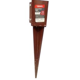 Drive in Spike Bolt Red 100 x 600mm