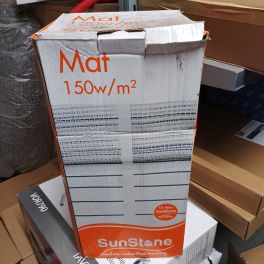Sunstone Sticky Electric Underfloor Heating Matt 150w/M2- Qty 1