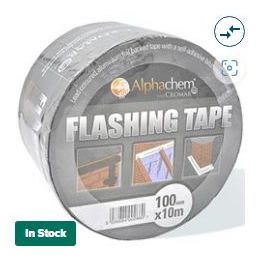 Cromar Alphachem Self Adhesive Flashing Tape Grey 10M x 450mm- Qty 1