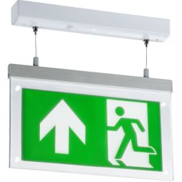 MLA EMLSUS 3-HR LED SUSPENDED D/S EMERGENCY EXIT SIGN- Qty 1