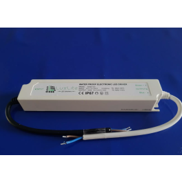 IP67 LED DRIVER LUXLITE 40WCVD IP67 40W 12VDC/3.33A WATERPROOF DRIVR- Qty 38