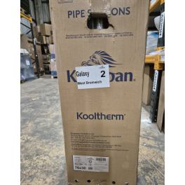 PIPE LAGGING 76 X 30 KINGSPAN- Qty 11