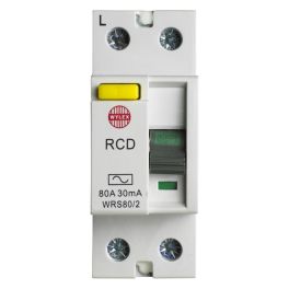 Wylex 80A 30mA Type A RCD 2 Pole Module (WRS80/2)- Qty 5